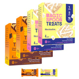 Barres protéinées Magic Spoon chocolat cacahuète sans gluten, snack pratique et gourmand.