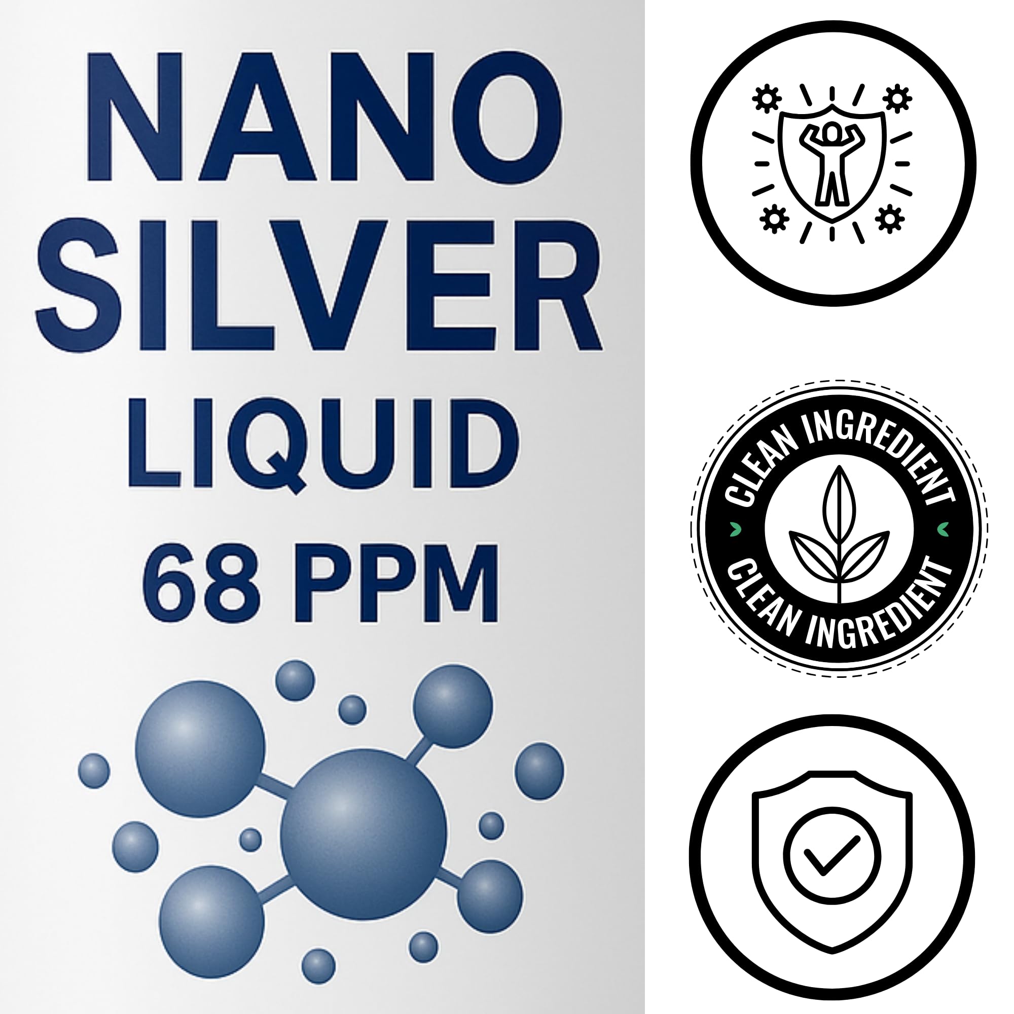 Magic Stuff St. George Nano Silver, flacon prêt à l'emploi pour usage quotidien.