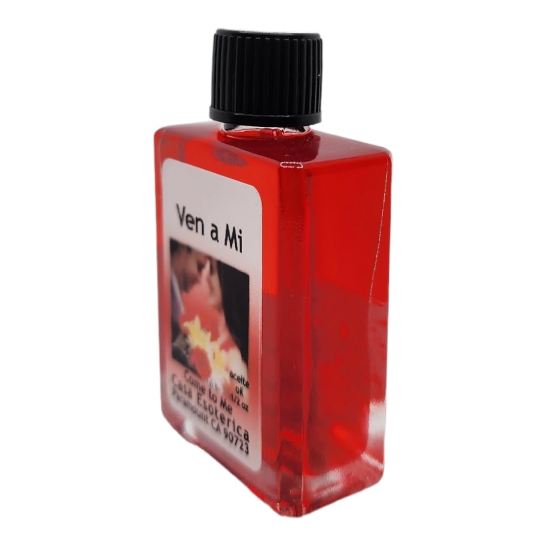 Huile parfumée MAGICK SPACE en bouteille en verre prête pour les rituels d’attirance.