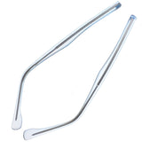 MAGICLULU bras lunettes universels métal bleu, confort durable.