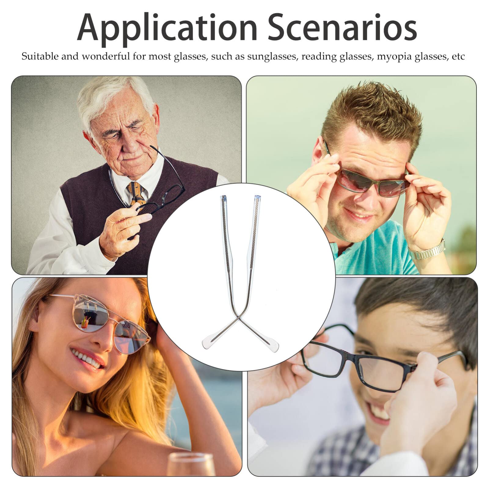 MAGICLULU remplacement facile des branches pour lunettes.