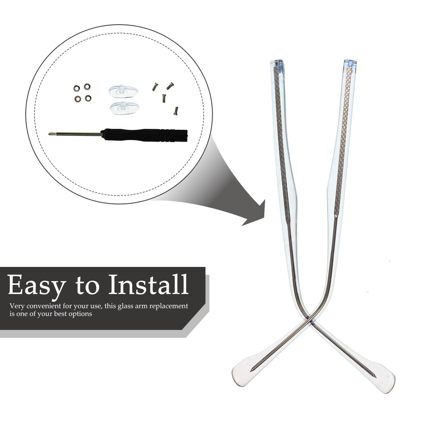 MAGICLULU kit réparation lunettes polyvalent et pratique.