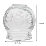 MAGICLULU ventouses en verre pour les bras, réduction des tensions.