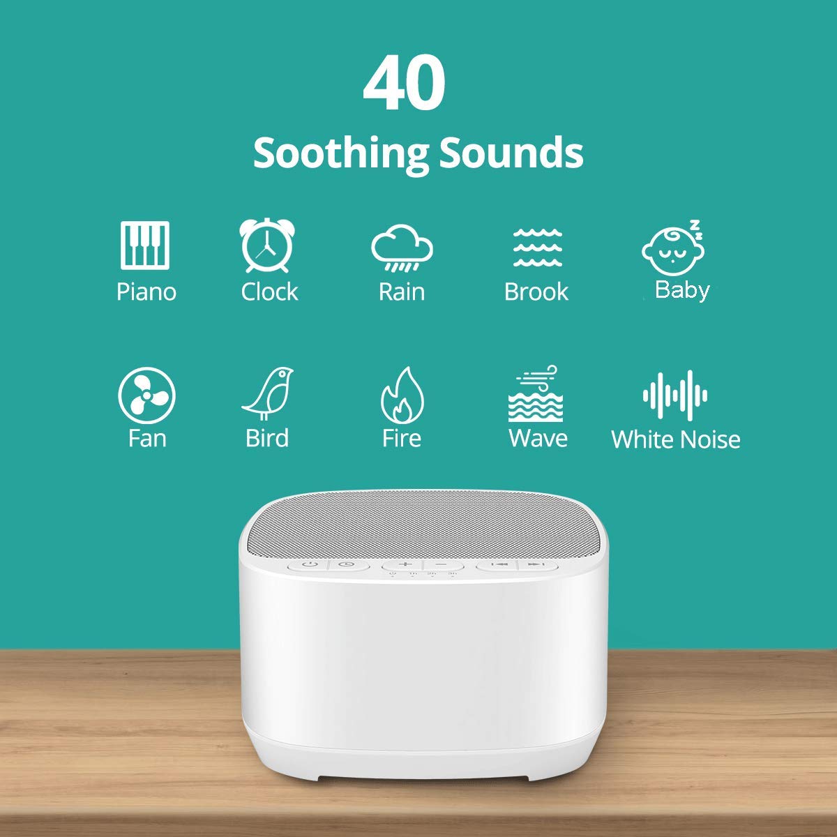 Magicteam 40-sons-apaisants-naturels pour bébé et adultes