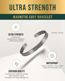 Bracelet MagnetRX réglable pour un ajustement parfait et confort tout au long de la journée.