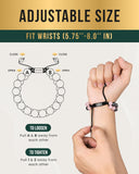 Bracelet MagnetRX résistant à l'eau et hypoallergénique pour port sans souci.