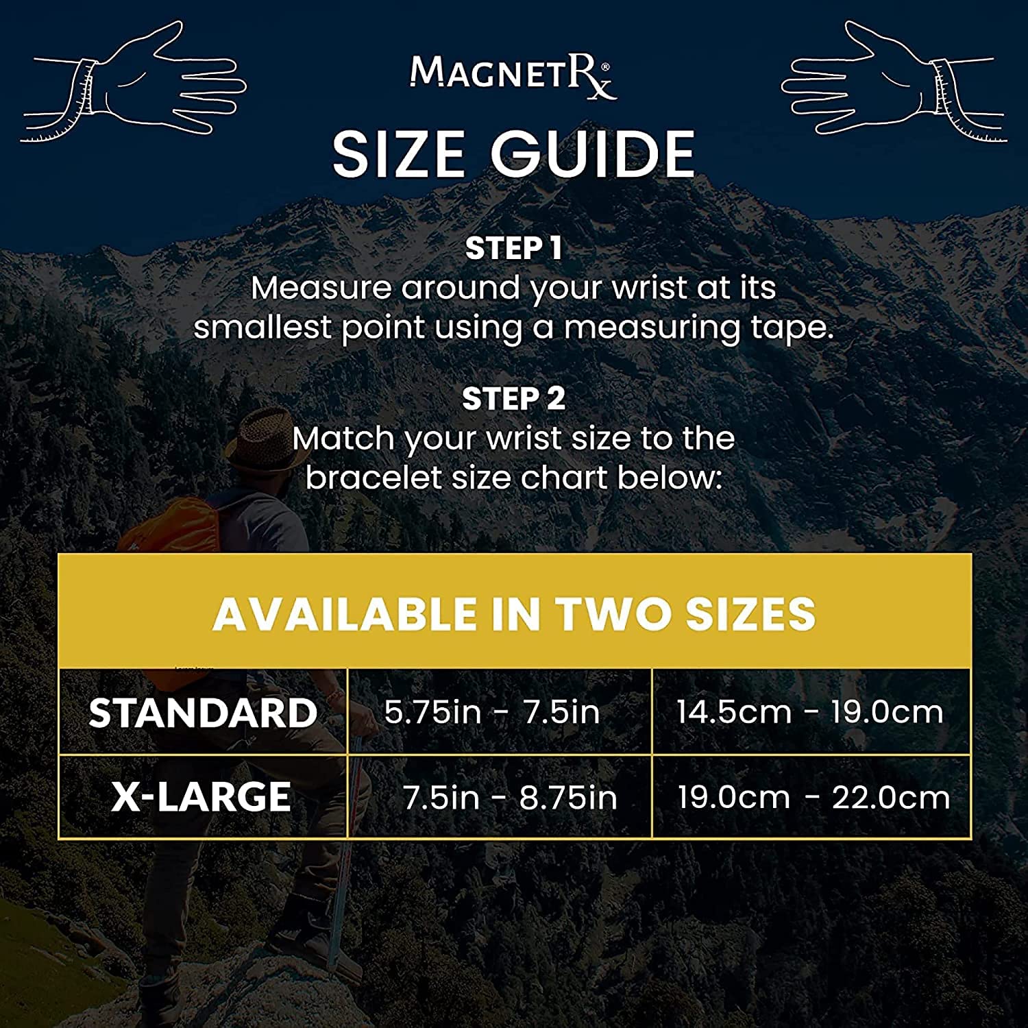Bracelet MagnetRX sport longueur ajustable gris XL pour un porté personnalisé et confortable.