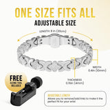 Coffret cadeau MagnetRX prêt à offrir avec outil de dimensionnement.
