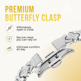 Aimants 4000 gauss intégrés dans le bracelet MagnetRX.