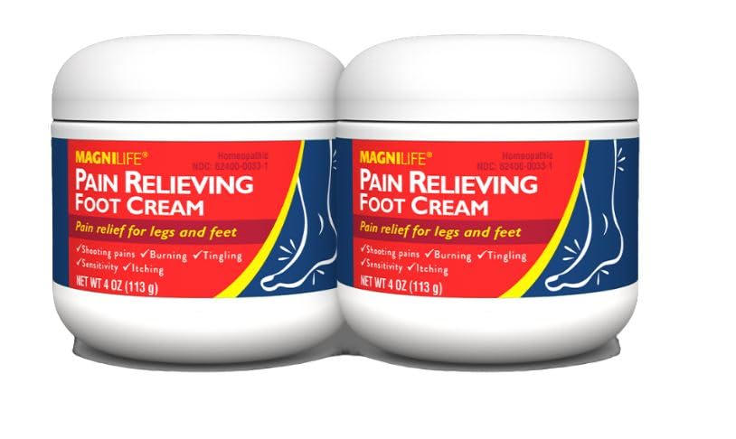 MagniLife Creme Pieds sans parfums, sécurité adaptée pour diabétiques.