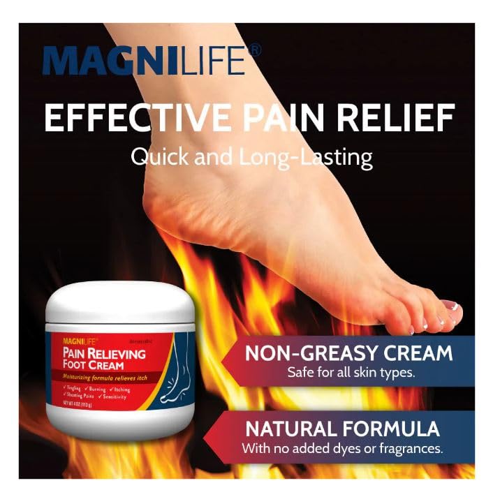 MagniLife Creme Pieds talons gerces adoucis et fissures réparées.