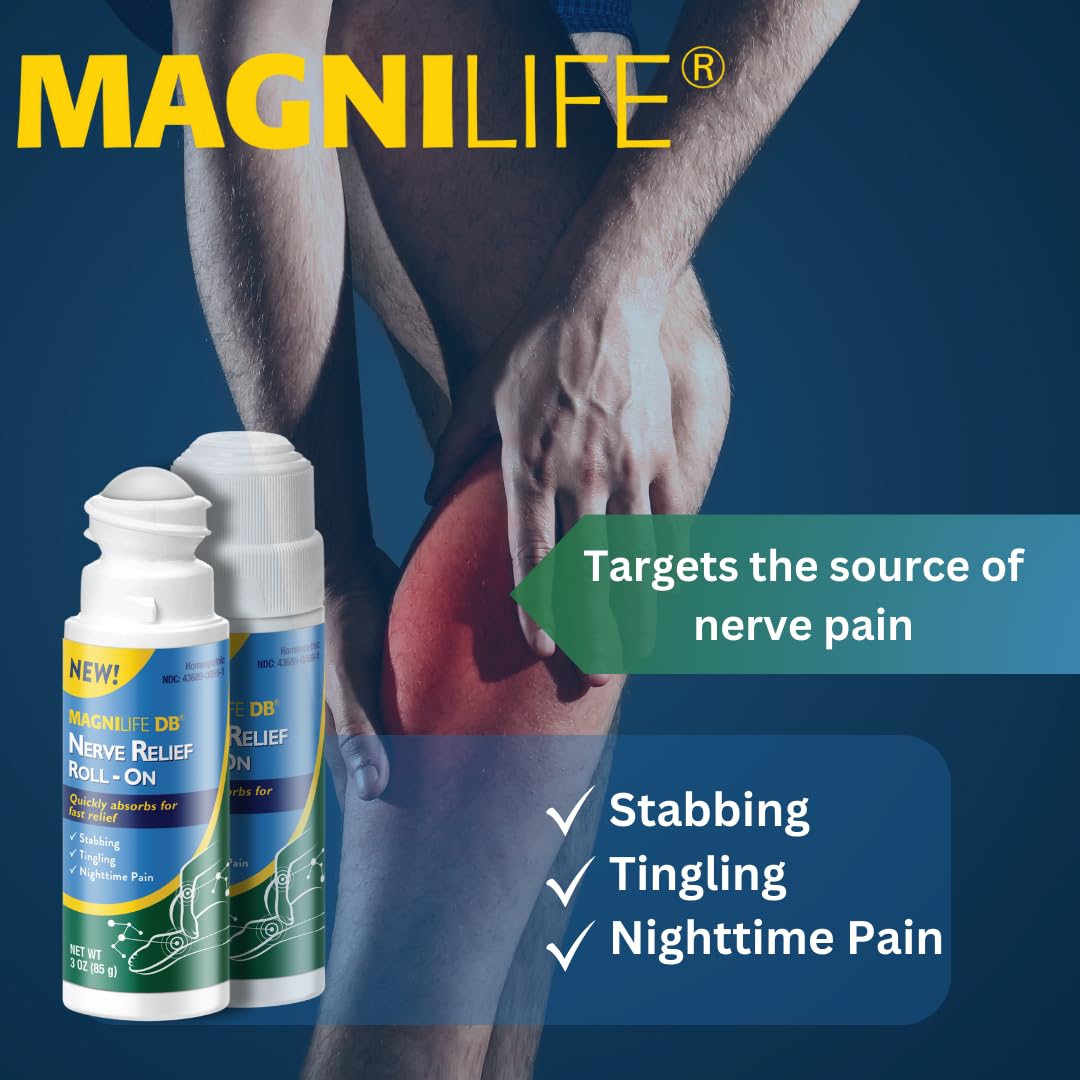 MagniLife DB Nerve Relief Roll – formule non grasse, absorption rapide pour une utilisation discrète