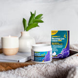 MagniLife Relaxing Leg Cream PM – application sur les jambes pour le confort nocturne.