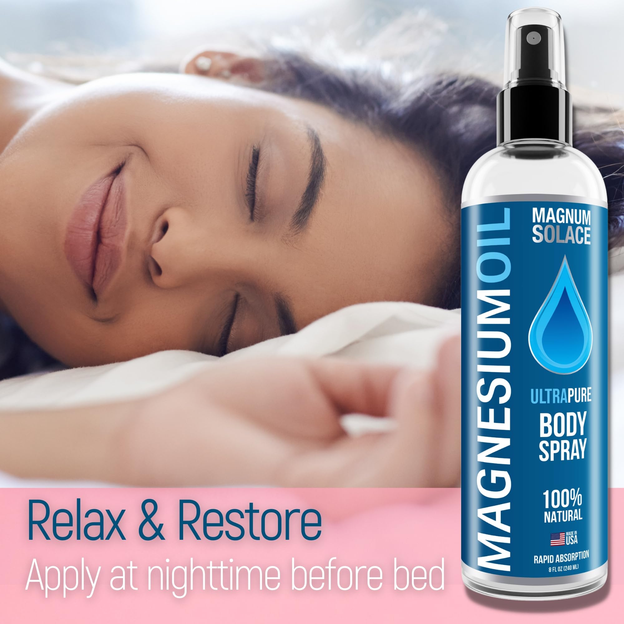 Magnum Solace - application sur peau, potentiel effet relaxant après l'effort.