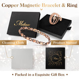 Coffret cadeau Mahnco en cuivre, bijou sain et élégant pour offrir.