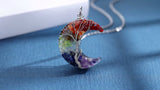 Maibaota pendentif arbre de vie en résine – inspire l'harmonie et la concentration.