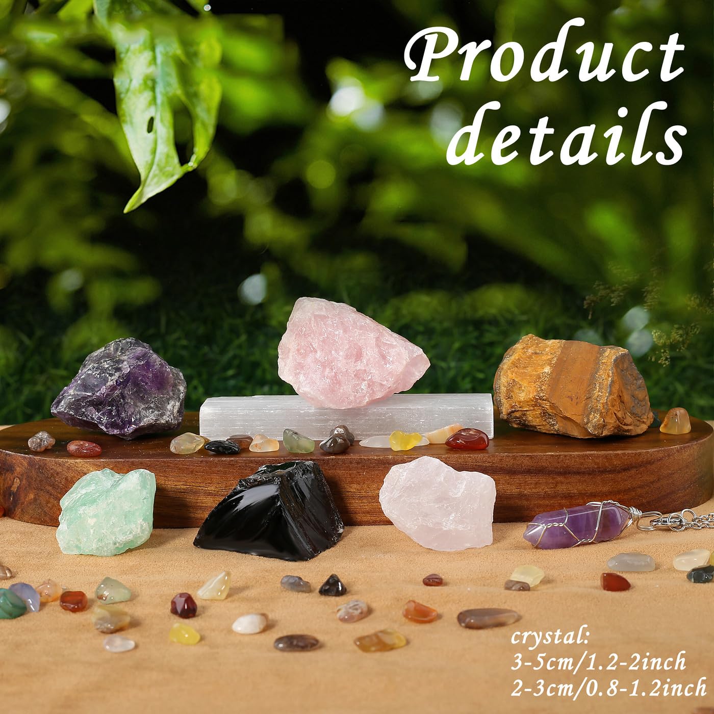 Maibaota: quartz clair brut pour purification et rituels de méditation.