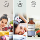 Majestic Pure bouteille ambrée: flacon et compte-gouttes pour dosage précis.