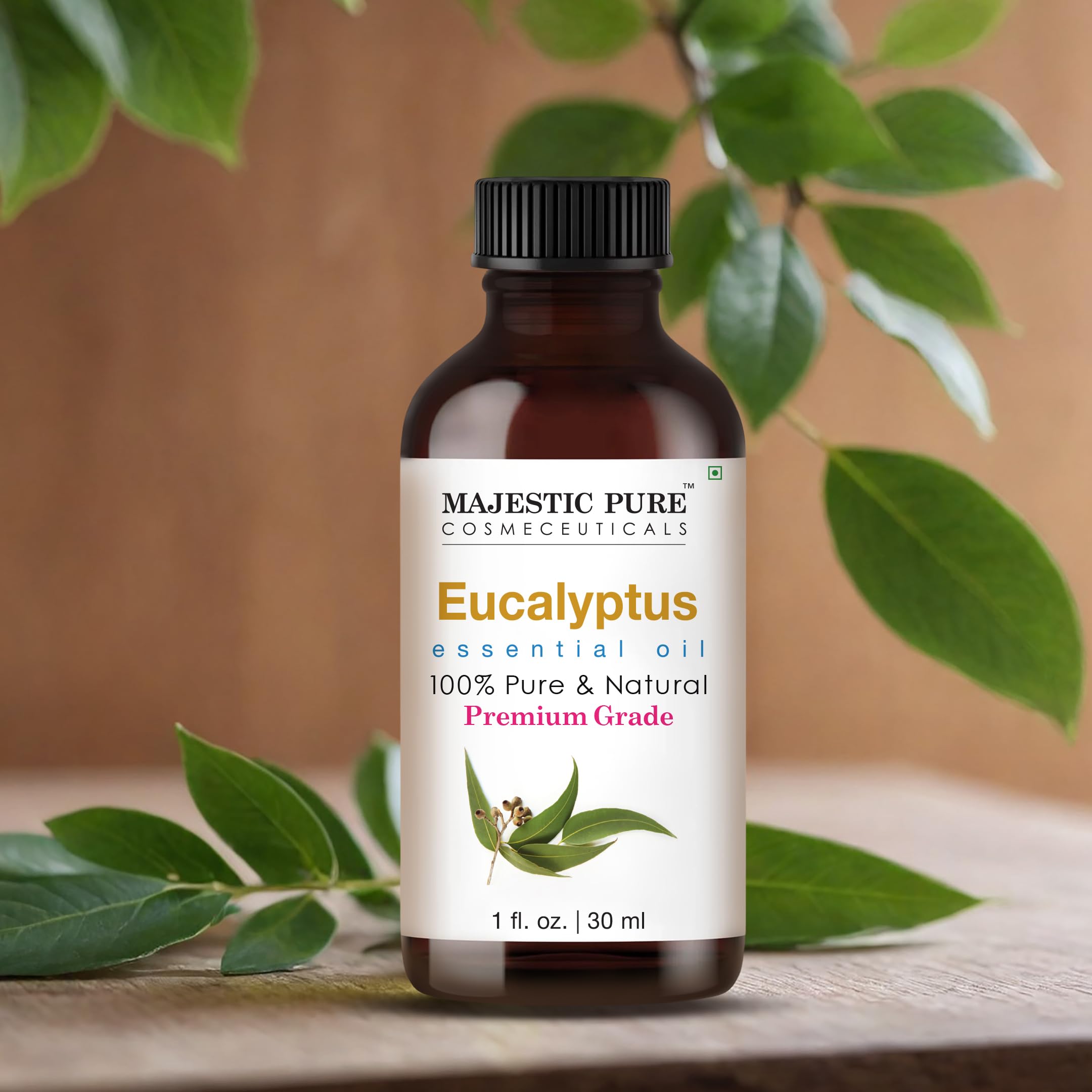 Majestic Pure eucalyptus: compte-gouttes pour doser facilement l'huile