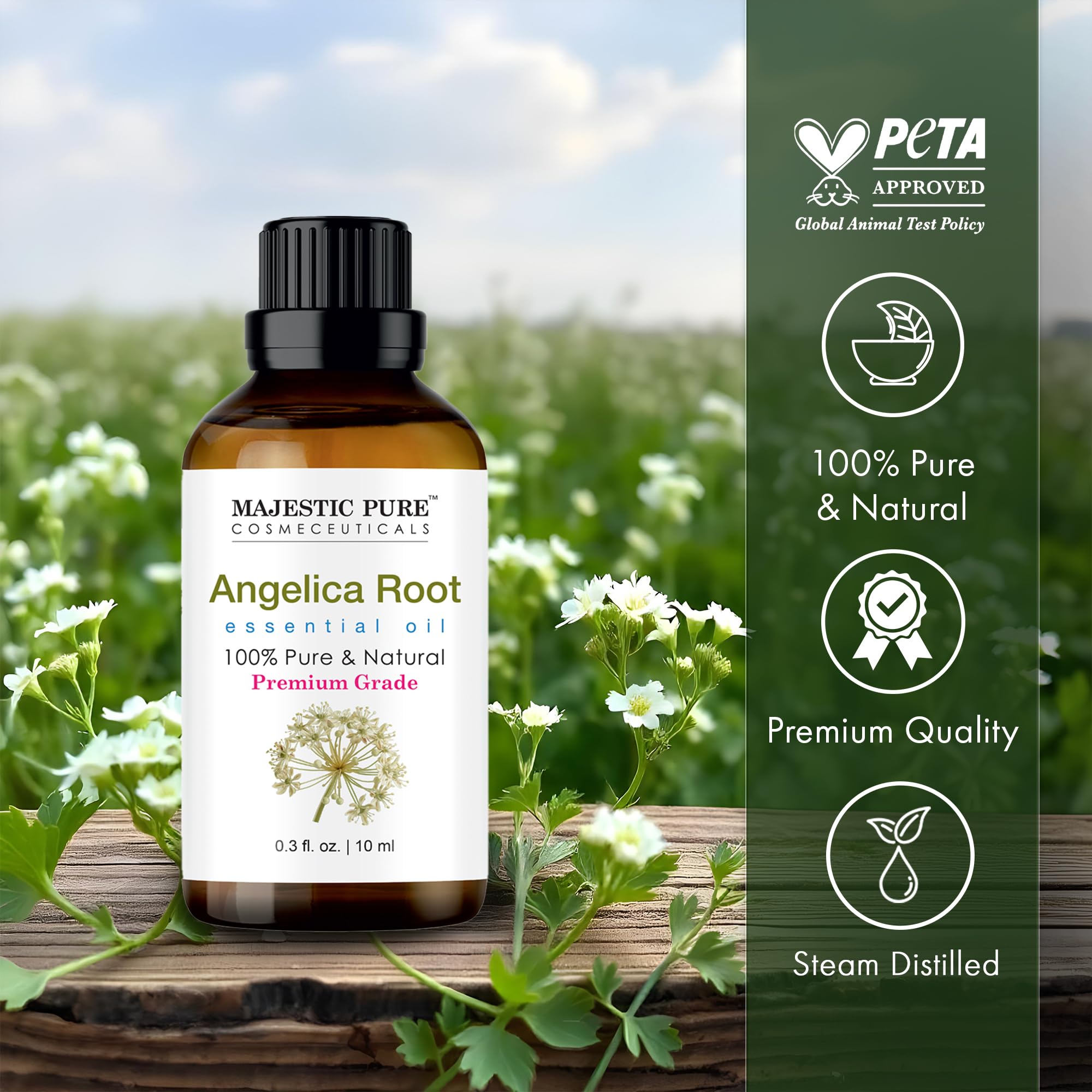 Goutte d'huile angelique facilitant diffusion aromathérapie douce.
