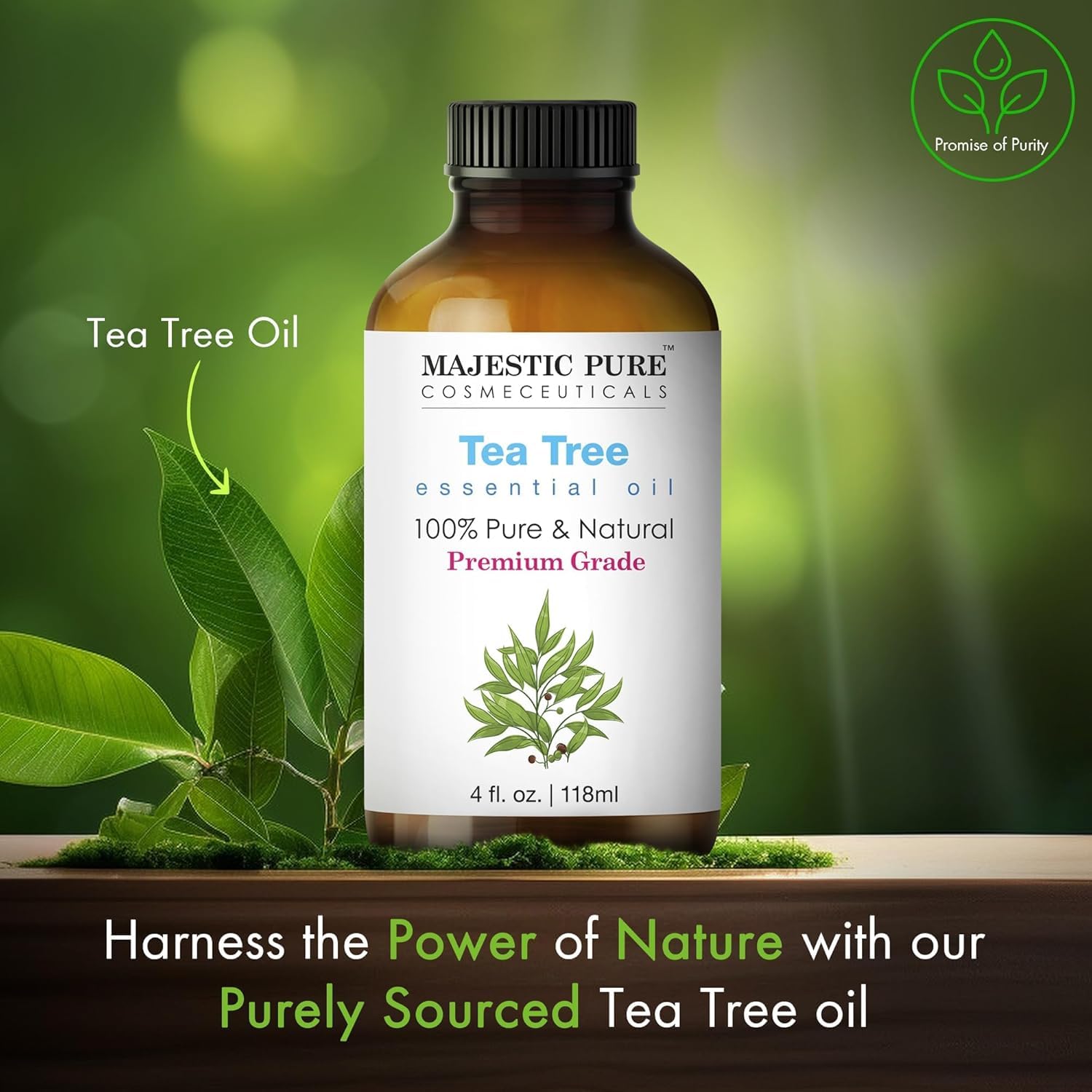 Majestic Pure huile-arbre-a-the savon-bougie pour parfum artisanal.