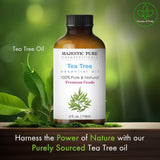Majestic Pure huile-arbre-a-the savon-bougie pour parfum artisanal.