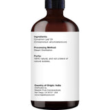 Goutte doseur intégré sur huile cannelle Majestic Pure pour dosage précis