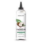 Majestic Pure huile coco fractionnée – bouteille prête à l'emploi pour massage et hydratation