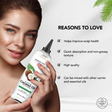 Majestic Pure huile coco fractionnée – hydratation corporelle légère