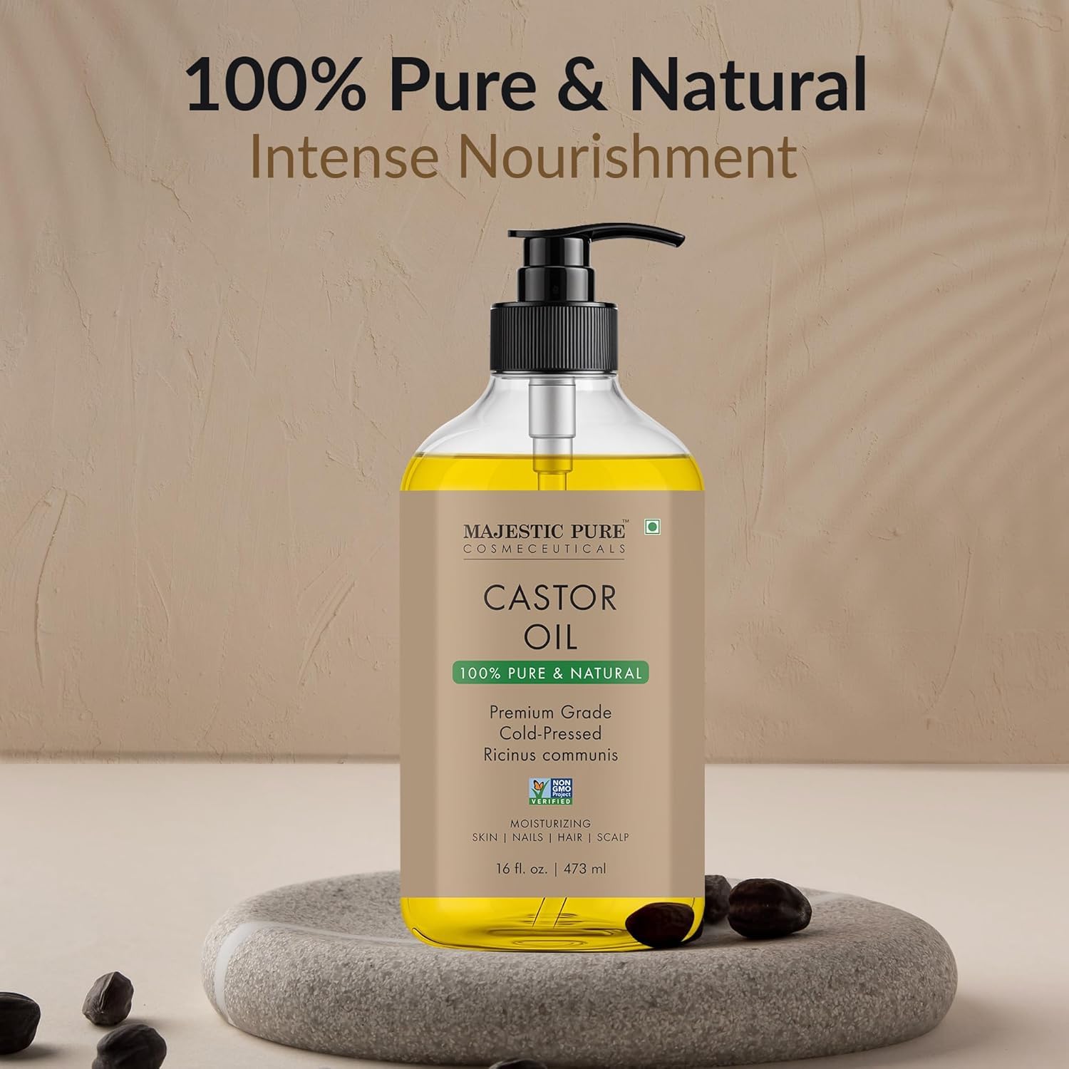 Soin des ongles avec Majestic Pure pour cuticules saines.