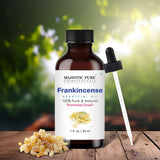 Majestic Pure huile d’encens avec compte-gouttes intégré, dosage précis pour vos rituels.