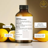 Huile citron Majestic Pure utile pour savon maison et soins parfumés.