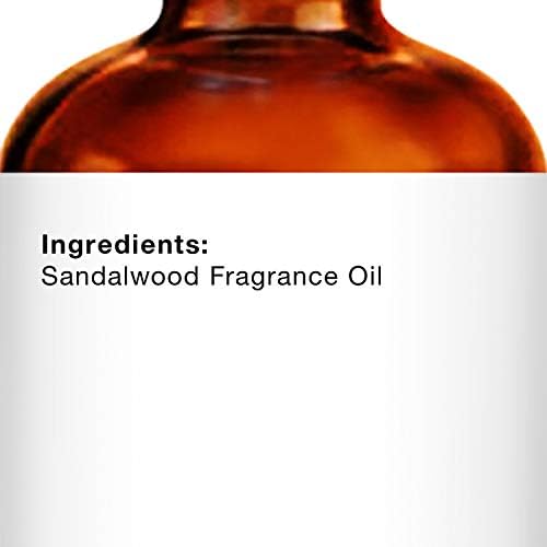 Majestic Pure Santal: flacon ambré avec étiquette de qualité et absence d’additifs.