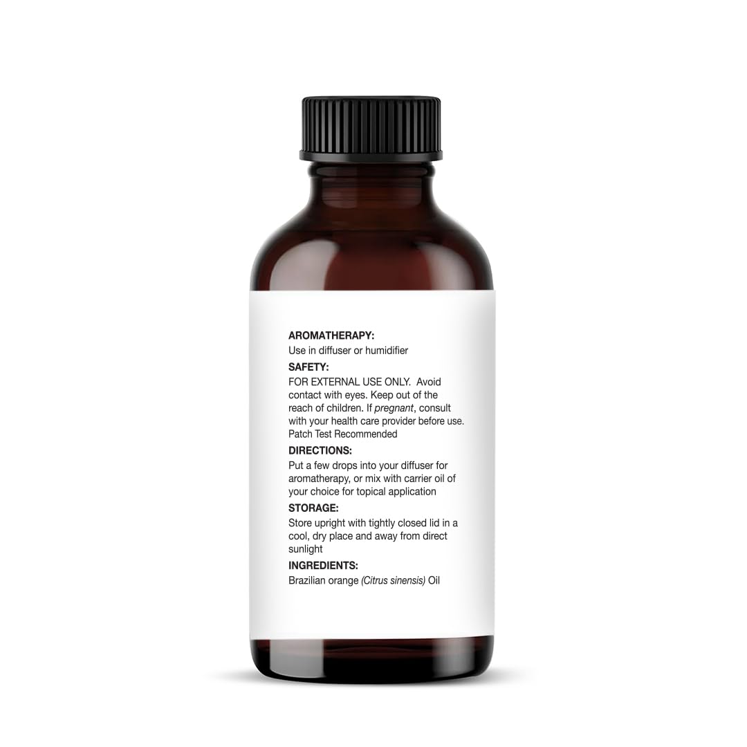 Diffuseur d'aromathérapie avec huile d'orange Majestic Pure pour ambiance vivifiante.