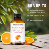 Fabrication artisanale de savon et bougies avec l'huile Majestic Pure orange.