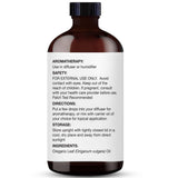 Flacon ambré Majestic Pure huile d'origan avec dropper pour dosage sûr.