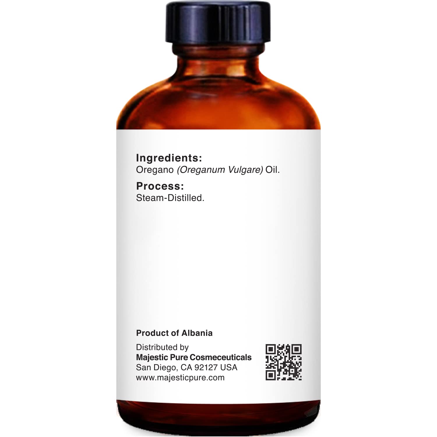 Majestic Pure huile d'origan: extrait de haute qualité, parfait pour savons et bougies faits maison.