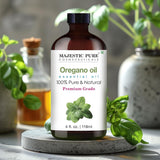 Savons et bougies parfumés avec huile d'origan Majestic Pure.