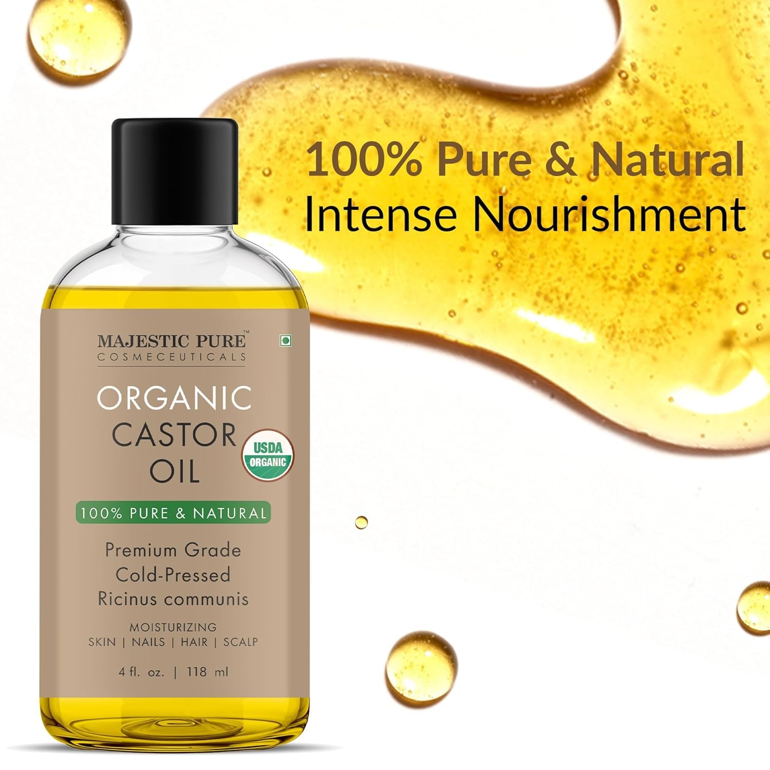 Soin des ongles et cuticules avec Majestic Pure, hydratation douce.