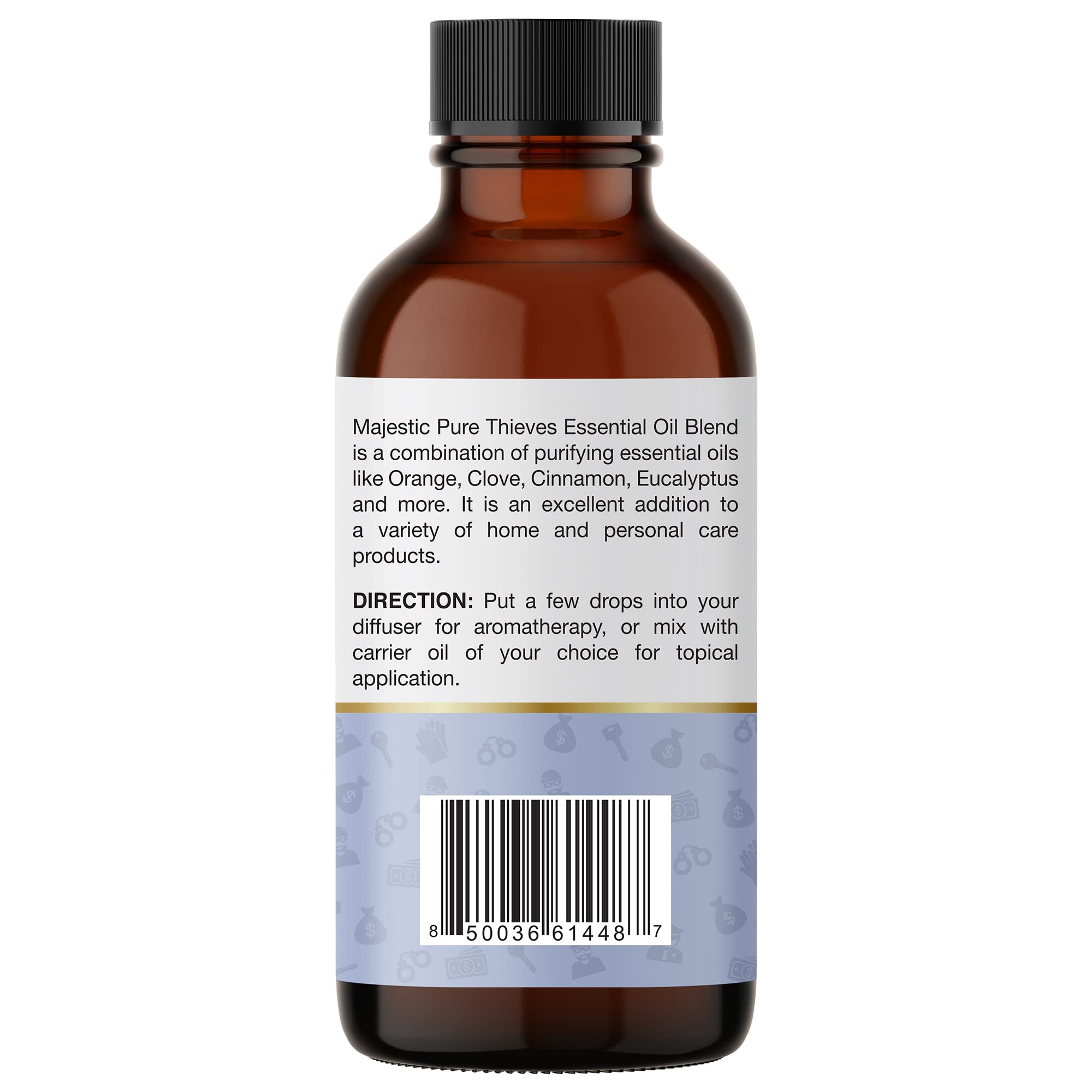 Majestic Pure romarin: huile essentielle pour une ambiance plus claire.