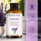 Diffuseur aromathérapie utilisé avec l'huile de lavande Majestic Pure