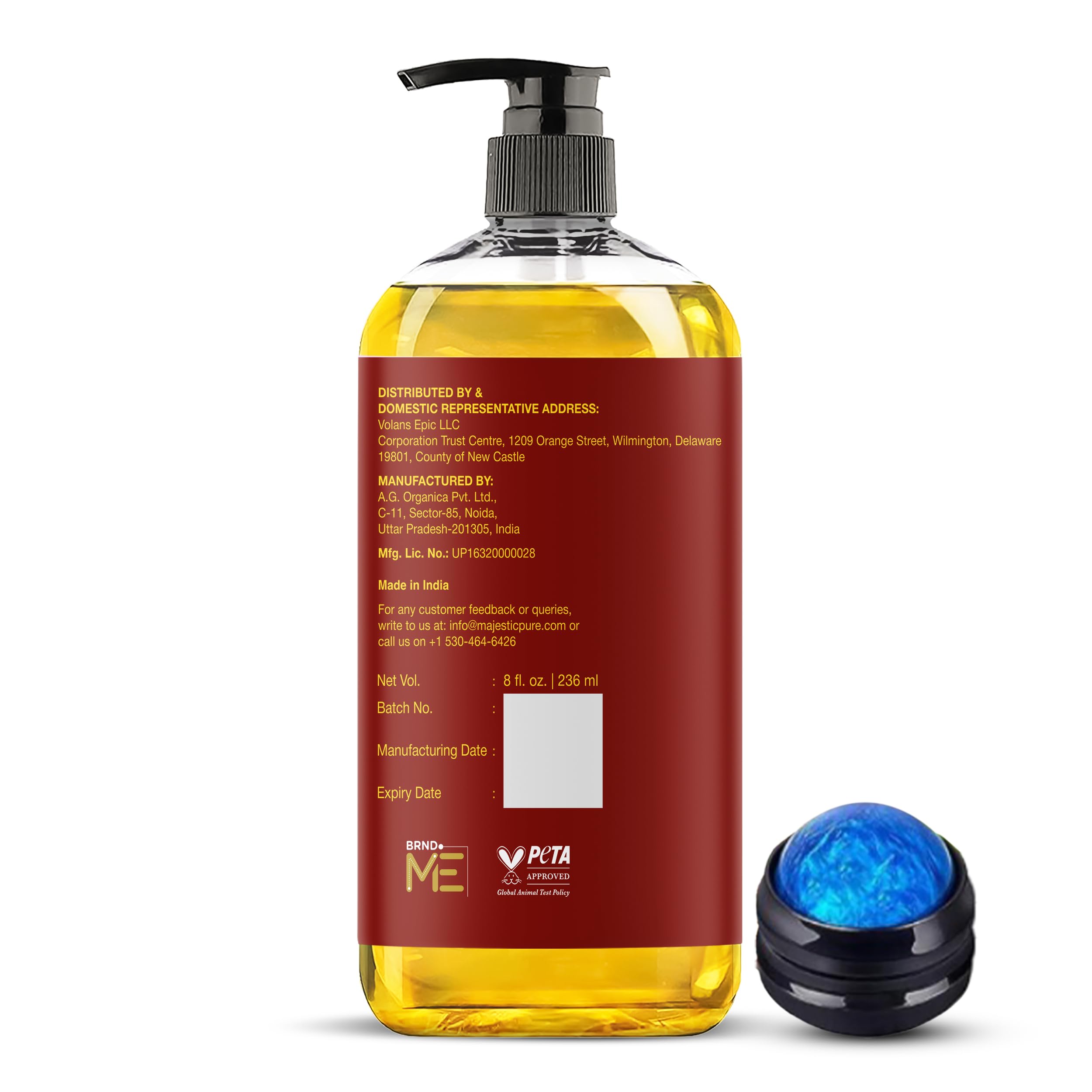 Majestic Pure formule sans parabènes — beauté consciente et quotidienne.