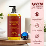 Majestic Pure massage cellulite rouleau — application ciblée.