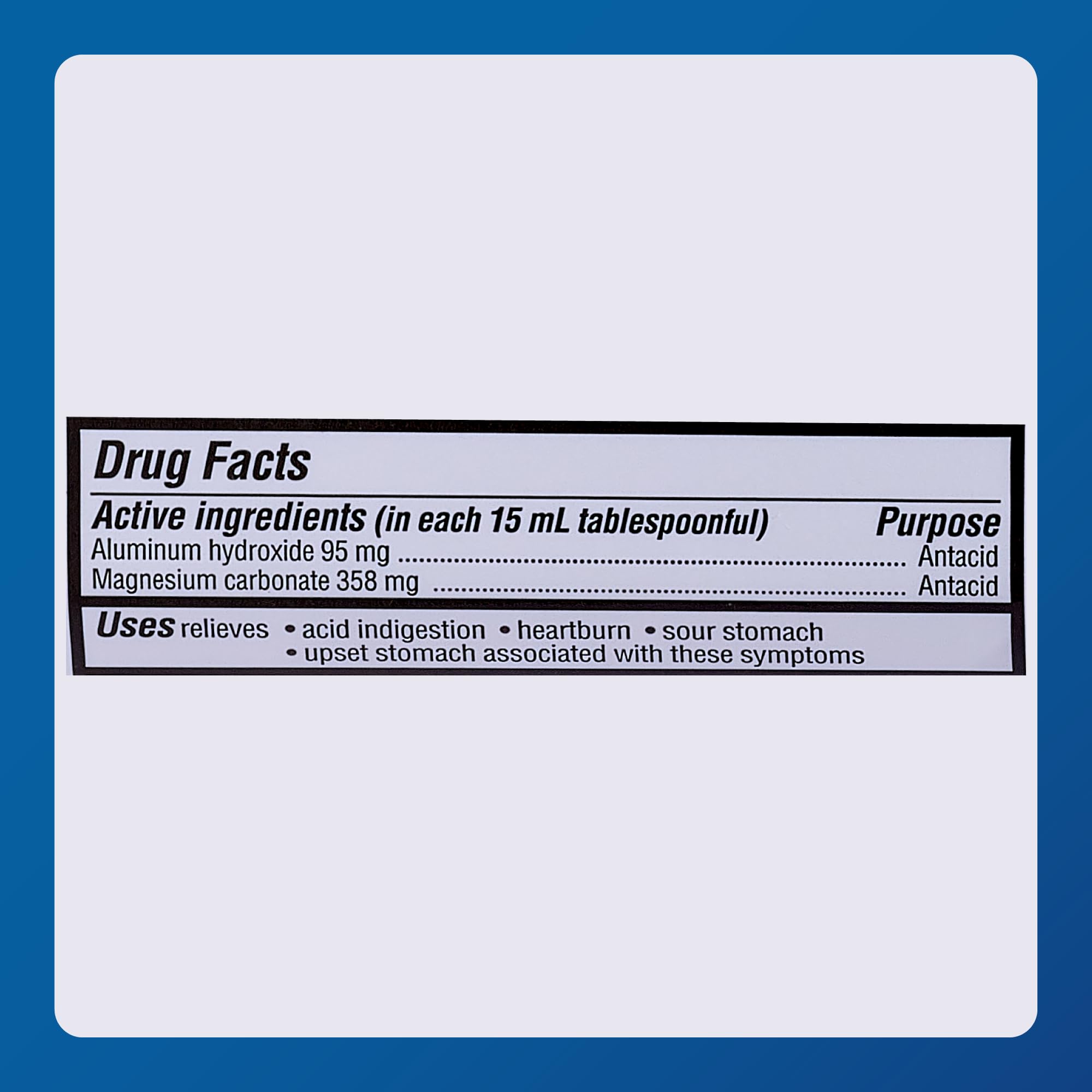 MAJOR Acid Gone, main utilisant doseur, dosage simple après chaque repas.