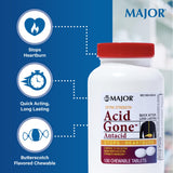 Major Acid Gone après les repas utile pour l'inconfort digestif.