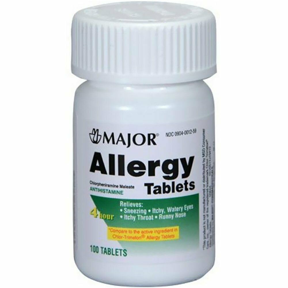 MAJOR All Day Allergy comprimés blancs en blister, pratique à transporter
