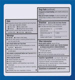 Notice MAJOR Banophen Minitabs avec conseils sur l’emballage.