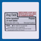 MAJOR Bisacodyl 5 mg, emballage sûr et lisible pour suivre les doses.
