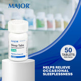 MAJOR boîte de 50 comprimés aide-sommeil pratique