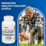 MAJOR bouteille calcium D3 pour le soutien quotidien des os.